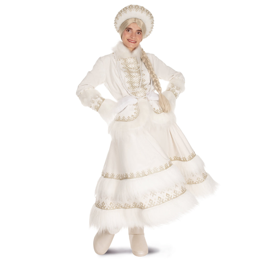 Handmade Velvet Mrs. Claus Costume Set: Elegant Christmas Outfit