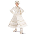 Handmade Velvet Mrs. Claus Costume Set: Elegant Christmas Outfit