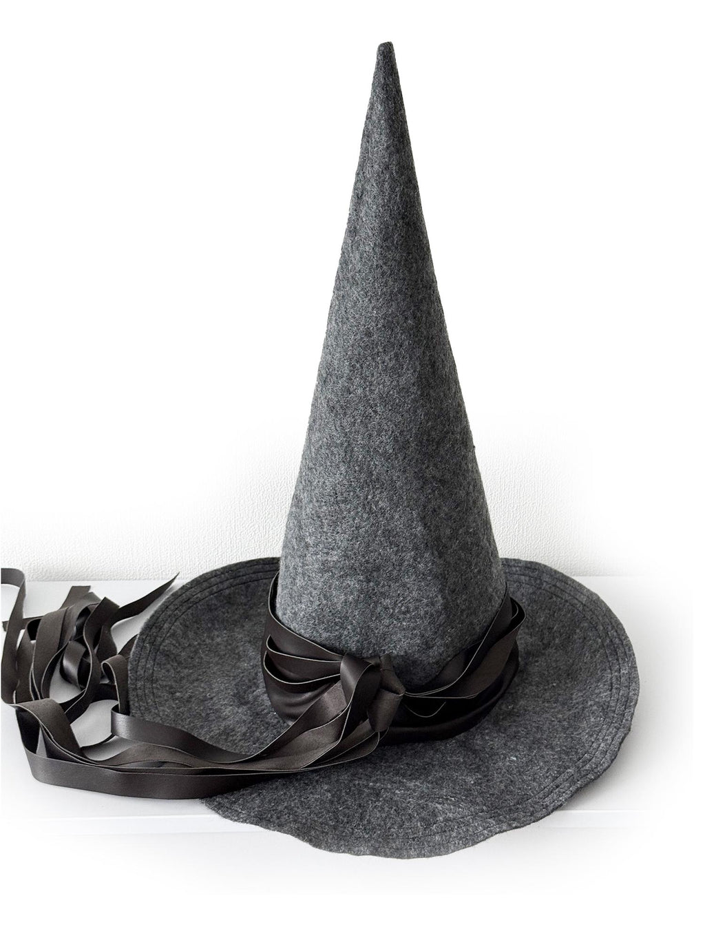 Witch Hat Pointed | Handmade Vegan Felt Wizard Hat | Gandalf Sorcerer Hat | LARP Halloween Costume