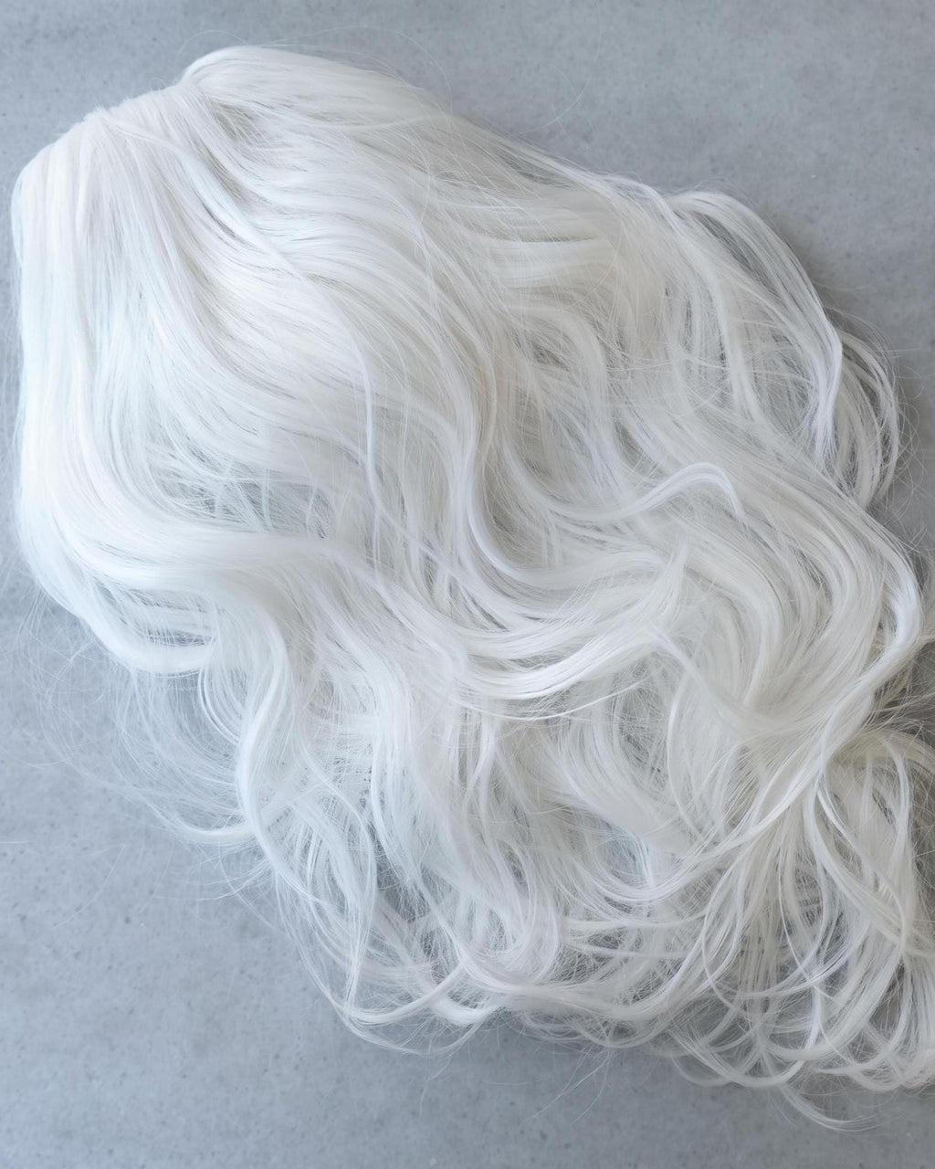 Santa Beard and Wig Set EU | Snowy White Christmas Beard Handmade