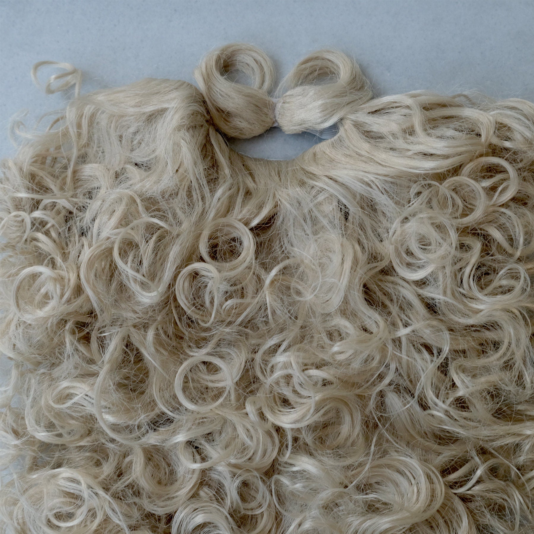 Blond Viking Cosplay | Santa Beard and Wig Set | Norse Warrior Costume | Father Christmas