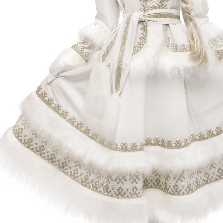 Handmade Velvet Mrs. Claus Costume Set: Elegant Christmas Outfit