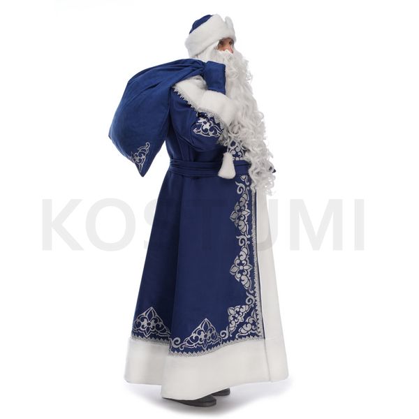 Santa Claus Costume ML Snowy Blue