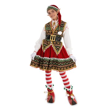Elf girl Scandinavian costume