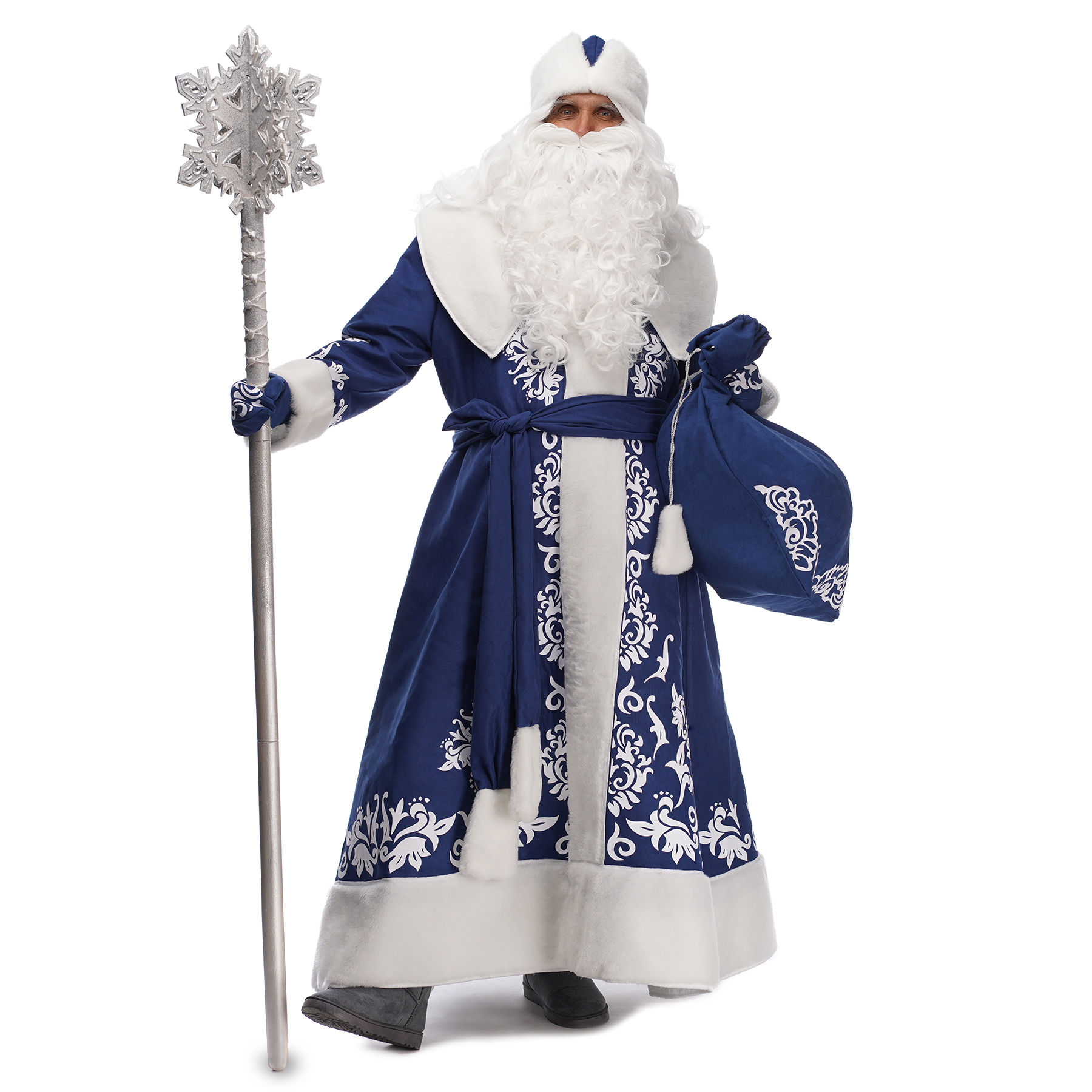 Father Frost Costume Fabulous Blue