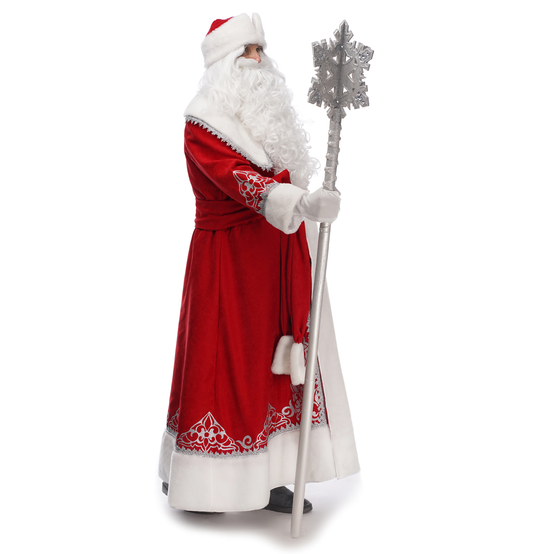 Father Frost Costume Snow Red