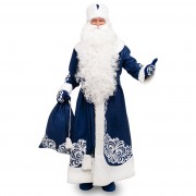 Father Frost Costume Winter Blue
