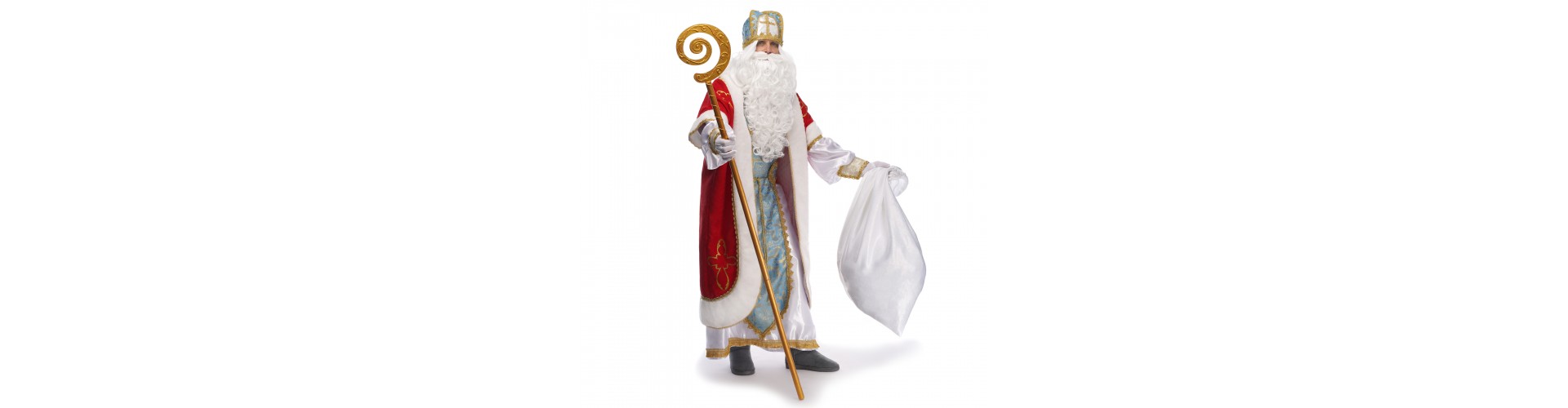 Costumes of St. Nicholas - a wizard raising children